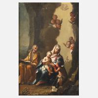 Die Heilige Familie mit Johannesknaben111