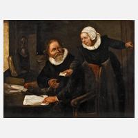 Der Schiffsbauer und seine Frau, Kopie nach Rembrandt111