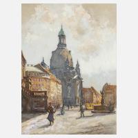 Rudolf Poeschmann, Dresden Neumarkt mit Frauenkirche111