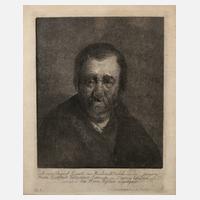 Prof. Johann Friedrich Bause, Portrait nach Rembrandt111