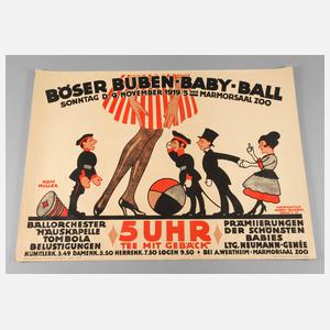 Plakat Böser Buben-Baby-Ball