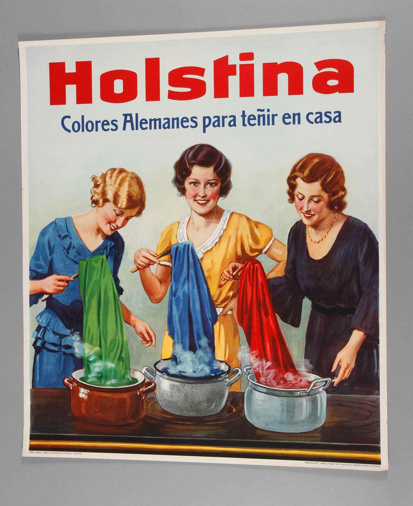 Werbeplakat Holstina