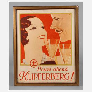 Werbeplakat Kupferberg