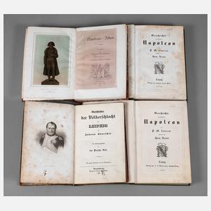 Konvolut Schriften Napoleon um 1840