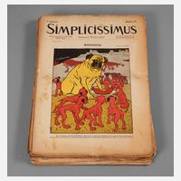 Simplicissimus 1903/04 und 1906/07111