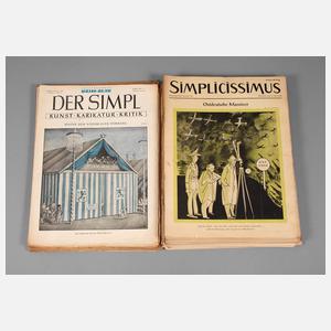 Simplicissimus 1955 und Der Simpel 1946–1948