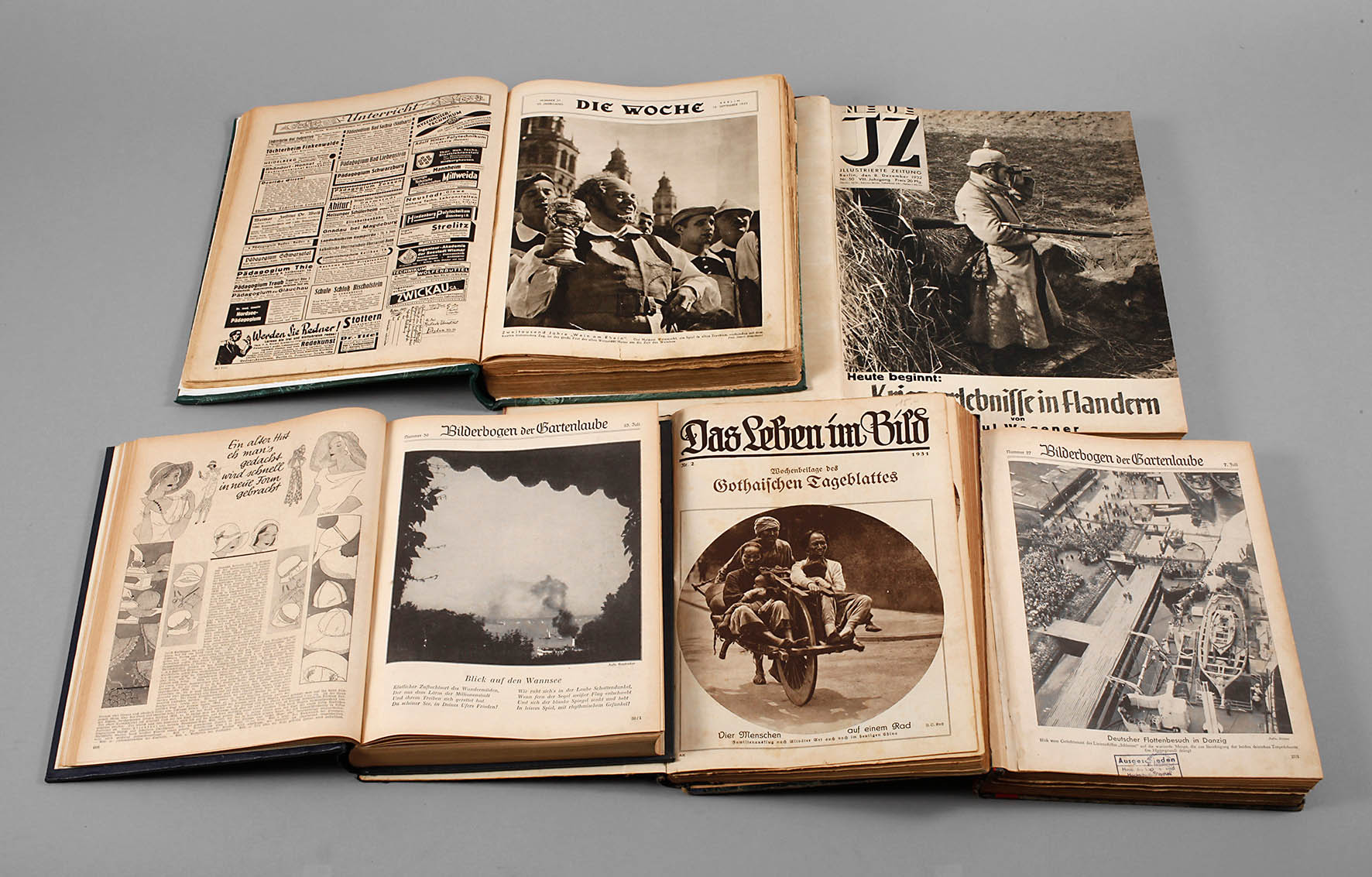 Konvolut Zeitschriften 1931 bis 1933
