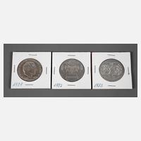Drei Münzen DDR111