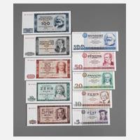 Posten Banknoten DDR111