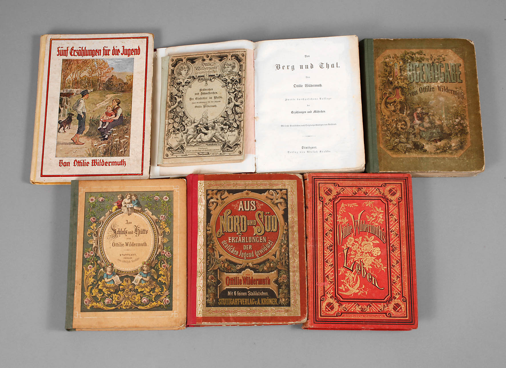 Sammlung Kinderbücher Ottilie Wildermuth