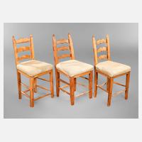 Drei alpenländische Stühle111
