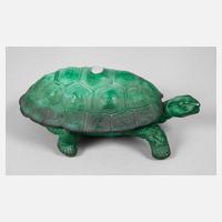 Gablonz Schildkröte als Deckeldose111