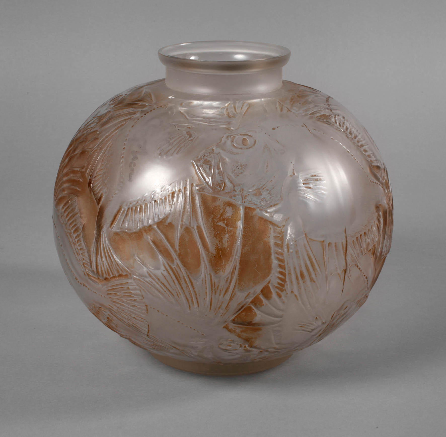 René Lalique Vase ”Poissons”
