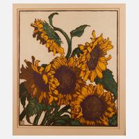 Lisbet Schultz,Sonnenblumen111