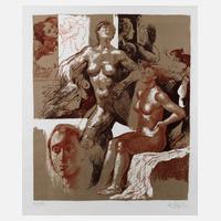 Willi Sitte, ”Hommage ? Degas”111