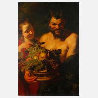 Kopie nach Rubens ”Satyr und Mädchen mit Fruchtkorb”111