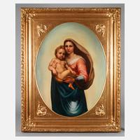 ”Sixtinische Madonna” nach Raffael111