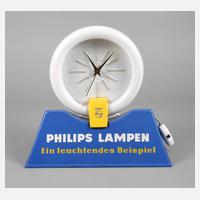 Werbeuhr Philips111