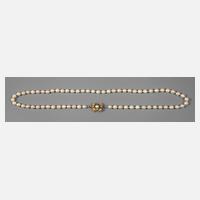 Perlenkette mit Schmuckschließe111