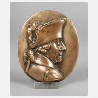 Bronzerelief Friedrich der Große111