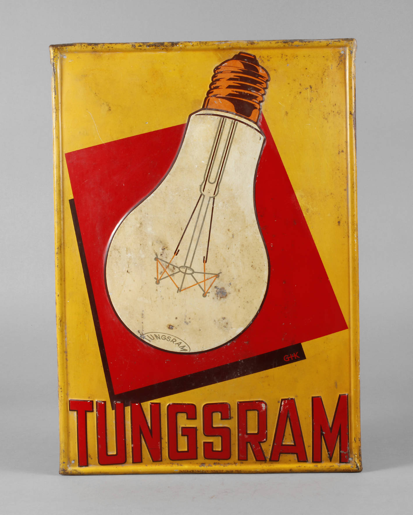Werbeschild Tungsram