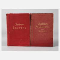 Zwei Baedekers Reisehandbücher Mittelmeer111