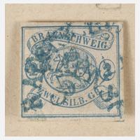 Briefmarke Altdeutschland Braunschweig111