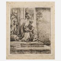Rembrandt Harmensz van Rijn, nach, ”Die Rückkehr der verlorenen Sohnes”,111