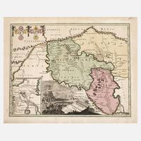 Christoph Weigel d. Ä., Historische Landkarte Zweistromland111