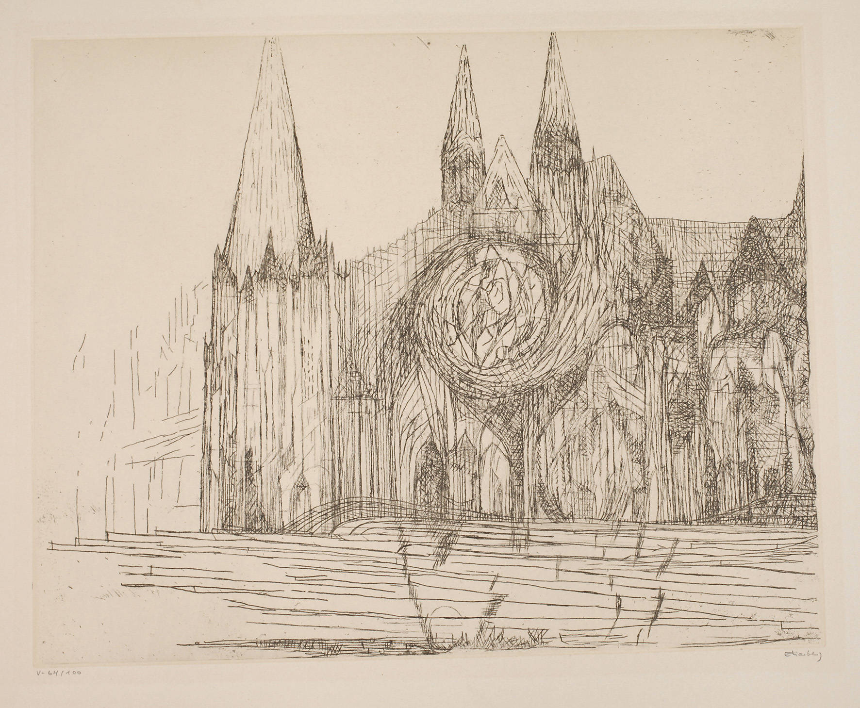 Paul Eliasberg, Kathedrale von Chartres