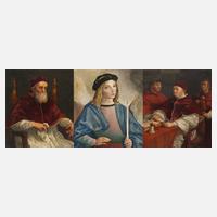 Eduard Kaiser, Drei Portraits nach Gemälden der Renaissance111