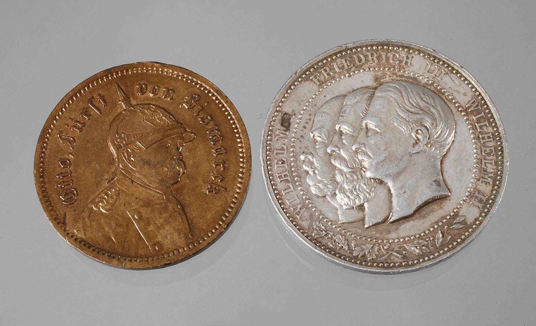Zwei Medaillen Preußen