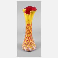 Vase mit Fadenauflage111