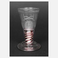 Trinkglas mit Spiralband111