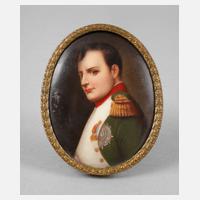Kleine Portraitplatte Napoleon111