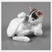 Rosenthal Miniatur ”Liegende Katze”111