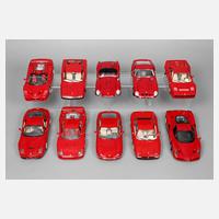 Burago Sammlung Ferrari-Modellautos111
