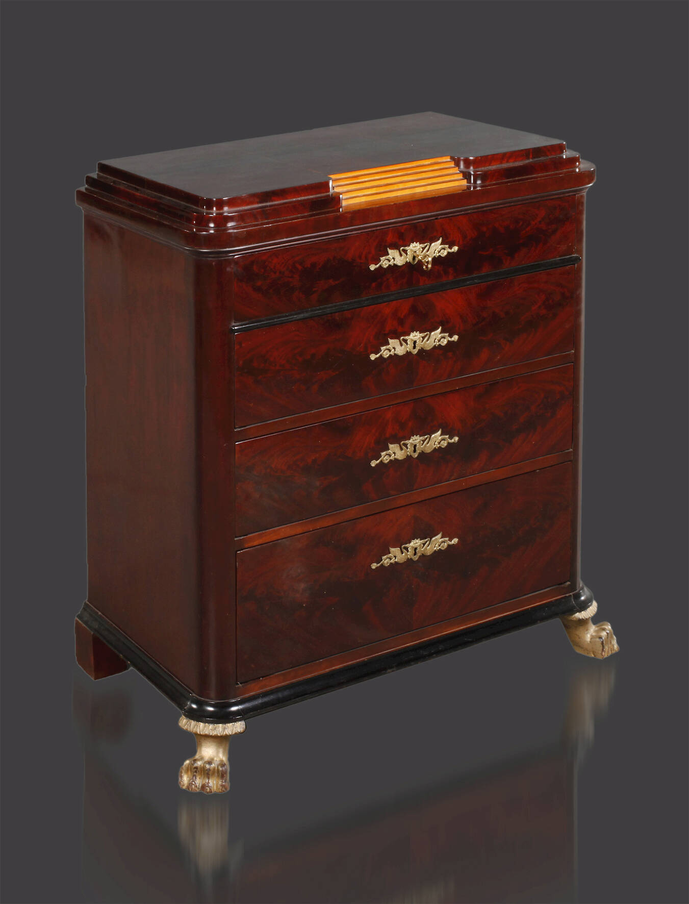 Feine Biedermeierkommode