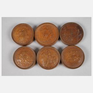 Satz Brettsteine frühes 18. Jh.