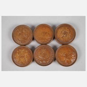 Satz Brettsteine frühes 18. Jh.