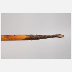 Fritzkrücke mit Monogramm