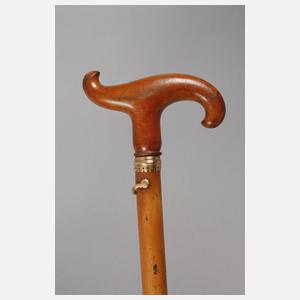 Fritzkrücke mit Monogramm