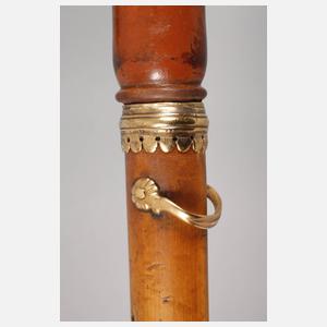 Fritzkrücke mit Monogramm