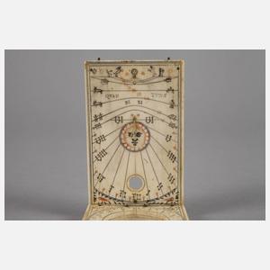 Äquatorial-Klapp-Sonnenuhr Leonhard Miller 1611