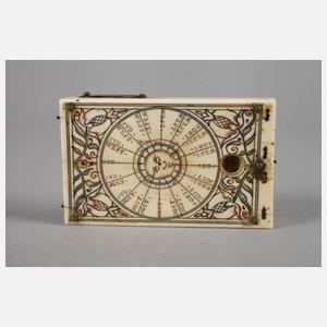 Äquatorial-Klapp-Sonnenuhr Leonhard Miller 1611