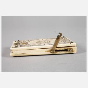 Äquatorial-Klapp-Sonnenuhr Leonhard Miller 1611