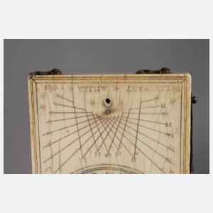 Äquatorial-Klapp-Sonnenuhr Leonhard Miller 1611