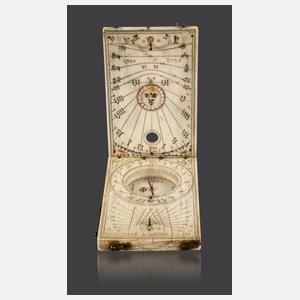 Äquatorial-Klapp-Sonnenuhr Leonhard Miller 1611