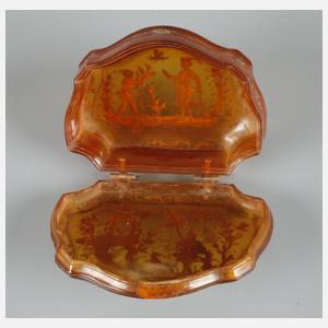 Feine Gold-Piqué-Tabatiere