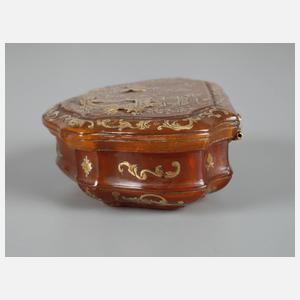 Feine Gold-Piqué-Tabatiere